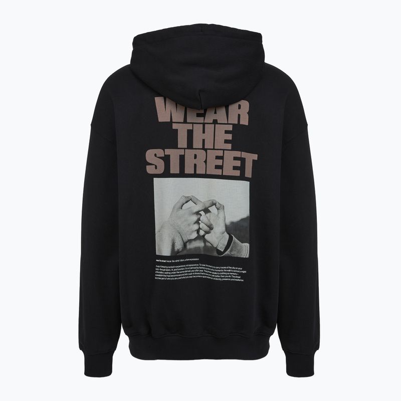 Pánská mikina PROSTO Wear The Street Hoodie black 2
