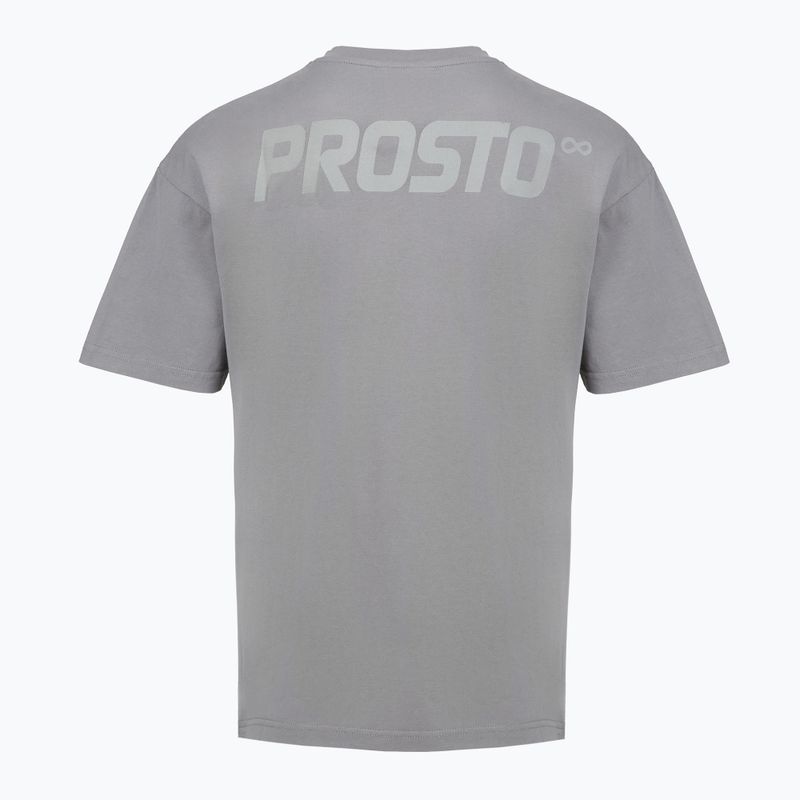 Pánské tričko na lezení PROSTO Big Log Infinity gray 2