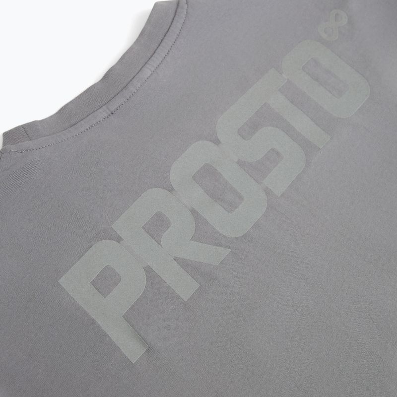 Pánské tričko na lezení PROSTO Big Log Infinity gray 4