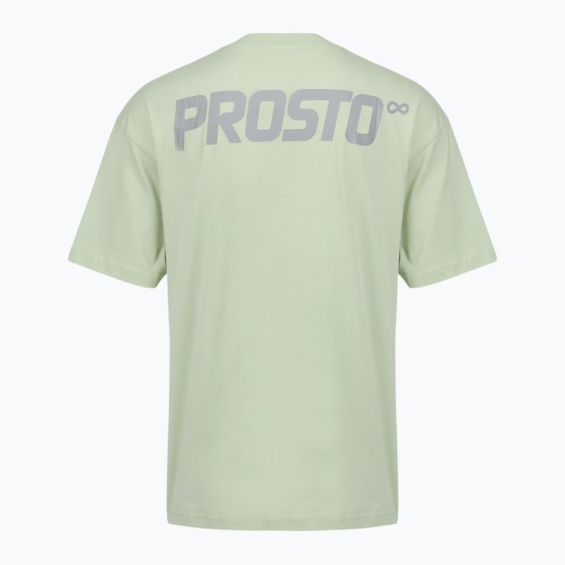 Pánské tričko na lezení PROSTO Big Log Infinity mint green 2
