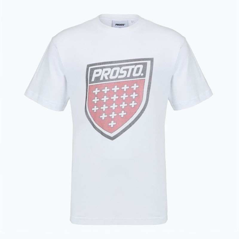 Pánské tričko na lezení PROSTO Infine white