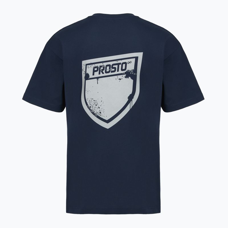 Pánské tričko na lezení PROSTO Splash Shield navy blue 2
