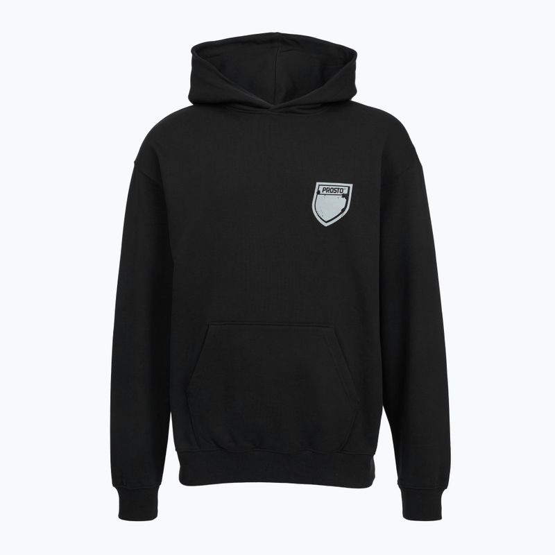 Pánská mikina PROSTO Hoodie Splash Shield black