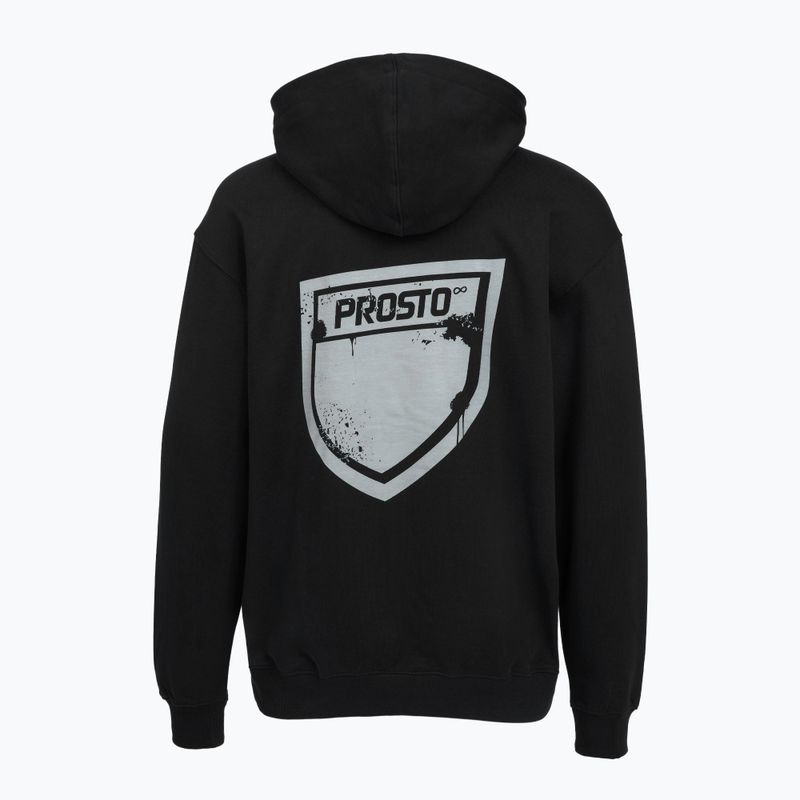 Pánská mikina PROSTO Hoodie Splash Shield black 2