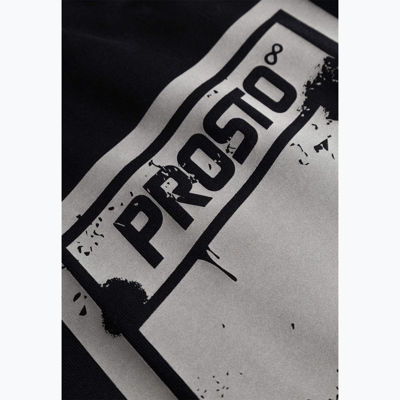 Pánská mikina PROSTO Hoodie Splash Shield black 3
