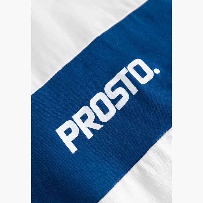 Pánské tričko na lezení PROSTO Root white/navy blue 2