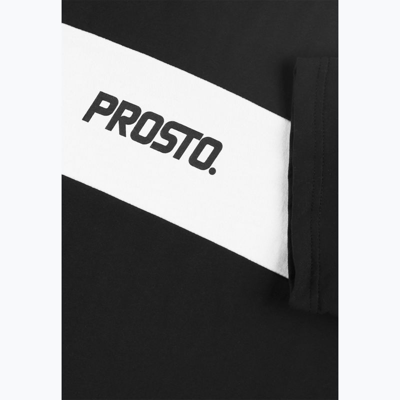 Pánské tričko na lezení PROSTO Root black/white 3