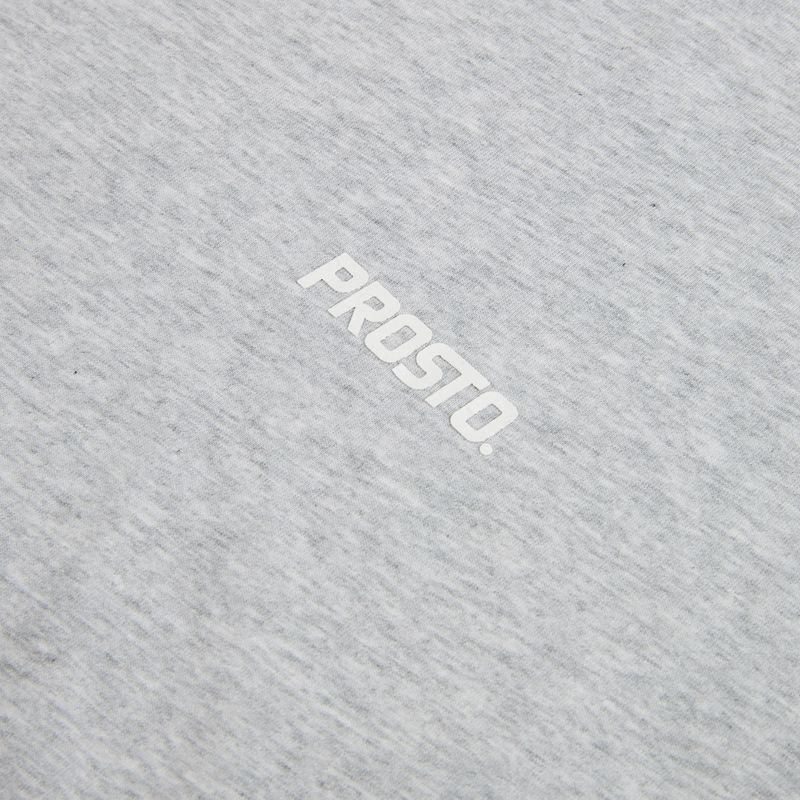 Pánské tričko na lezení PROSTO Base grey/melange 4