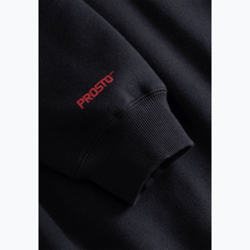 Pánská mikina PROSTO Hoodie Bark black 4