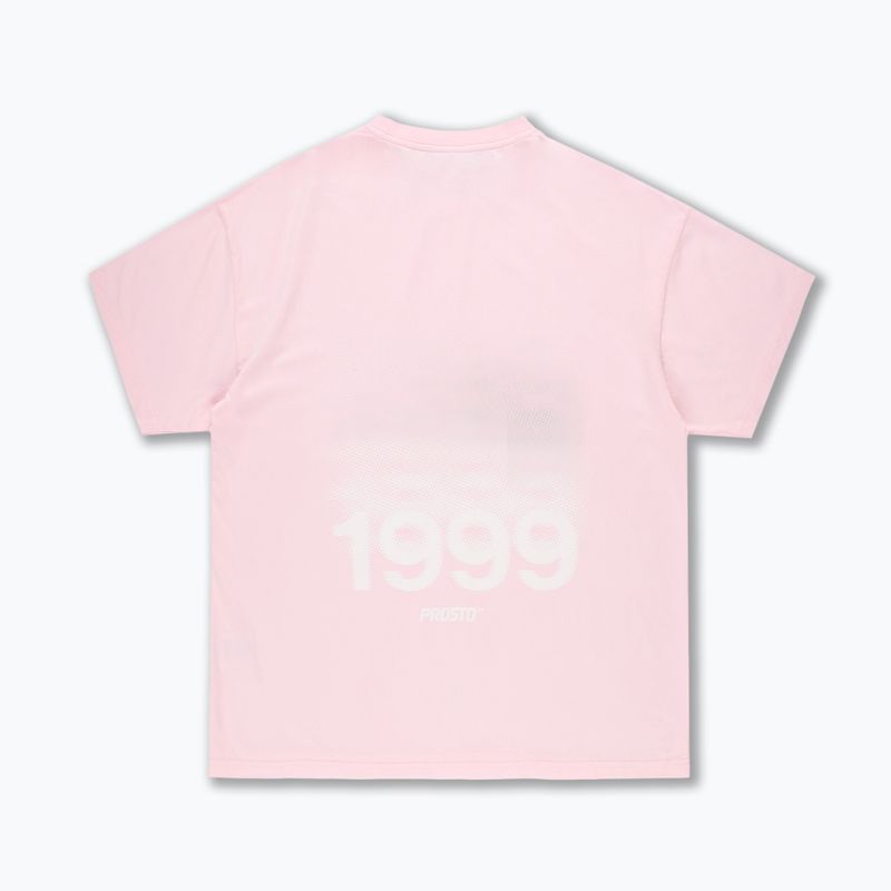 Pánské tričko na lezení PROSTO 1999 glitch pink 2