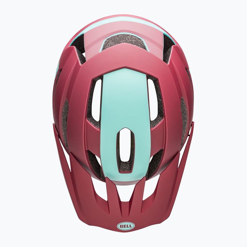 Cyklistická přilba Bell 4Forty Air Integrated MIPS matte brick/red ocean 4