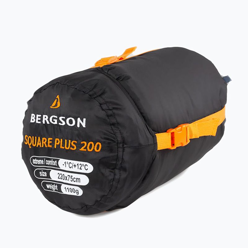 Spací pytel BERGSON Square Plus 200 dark denim 7
