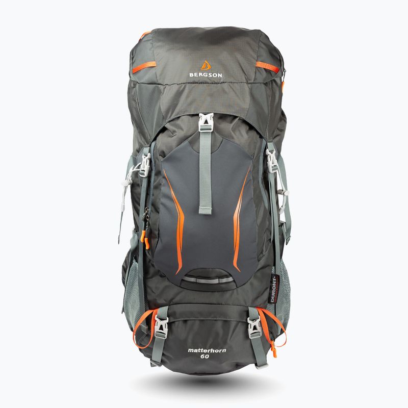 Trekový batoh  BERGSON Matterhorn 60 l grey