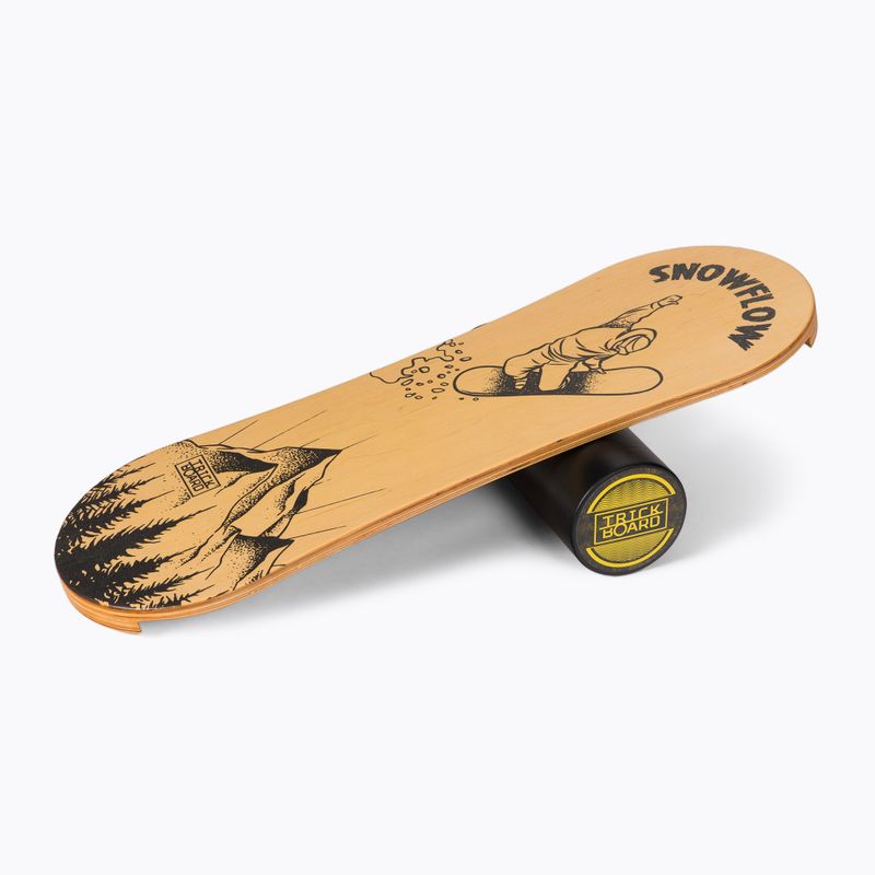 Trickboard Snowflow balance board beige TB-17728