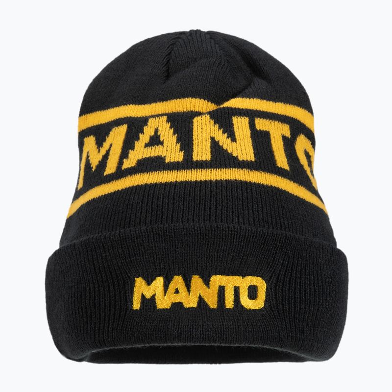 Pánská zimní čepice MANTO Prime 21 černá MNC468_BLK_9UN 2