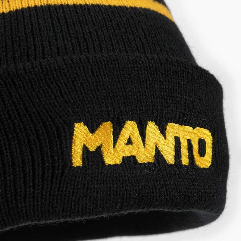 Pánská zimní čepice MANTO Prime 21 černá MNC468_BLK_9UN 3