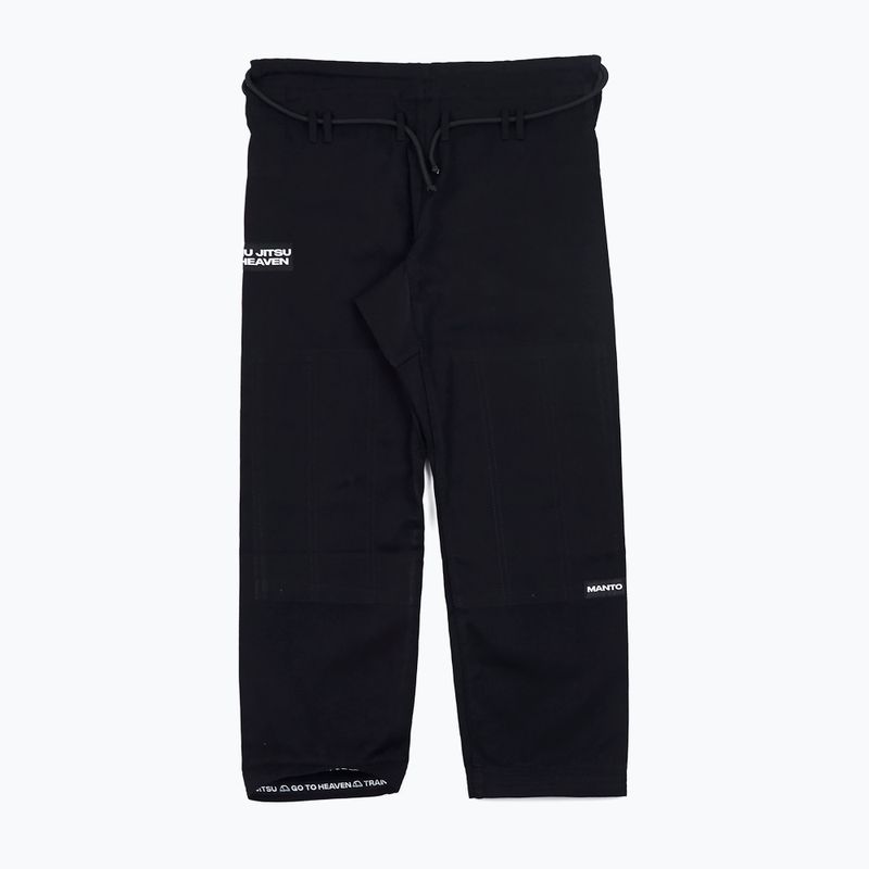 GI pro pánské brazilské jiu-jitsu MANTO Heaven black MNG976_BLK 5