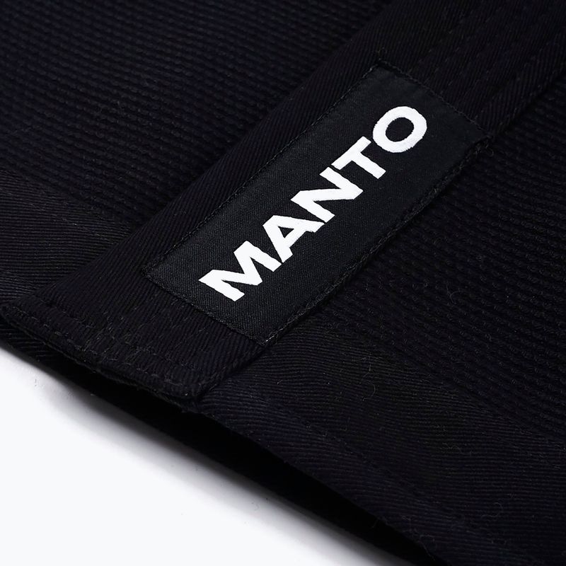 GI pro pánské brazilské jiu-jitsu MANTO Heaven black MNG976_BLK 7