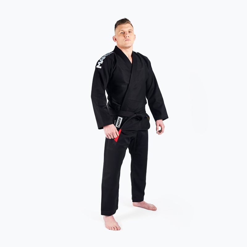 GI pro brazilské jiu-jitsu pánské MANTO X4 black MNG978_BLK_A1