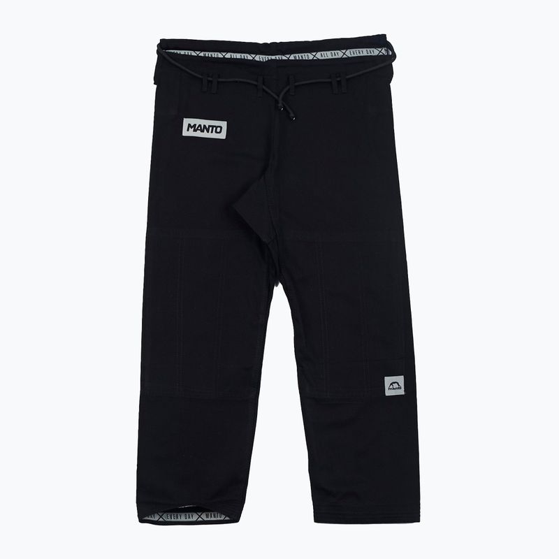 GI pro brazilské jiu-jitsu pánské MANTO X4 black MNG978_BLK_A1 3