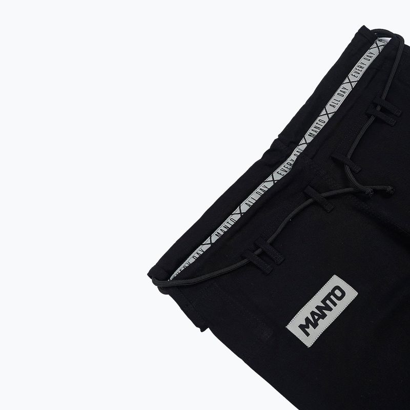 GI pro brazilské jiu-jitsu pánské MANTO X4 black MNG978_BLK_A1 8