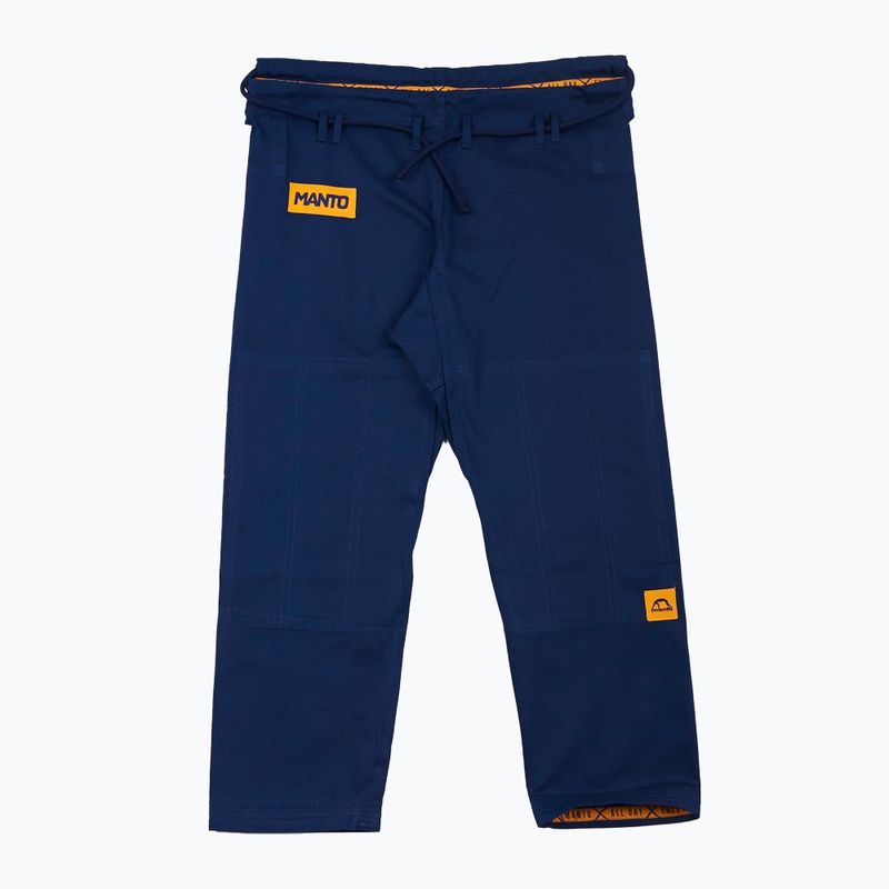 GI pro brazilské jiu-jitsu pánské MANTO X4 navy blue MNG978_NAV_A1 3