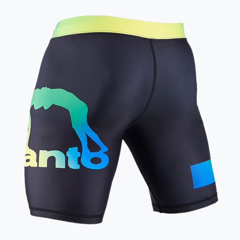 MANTO Rio pánské šortky lajk černé MNS530_BLK_2S 2