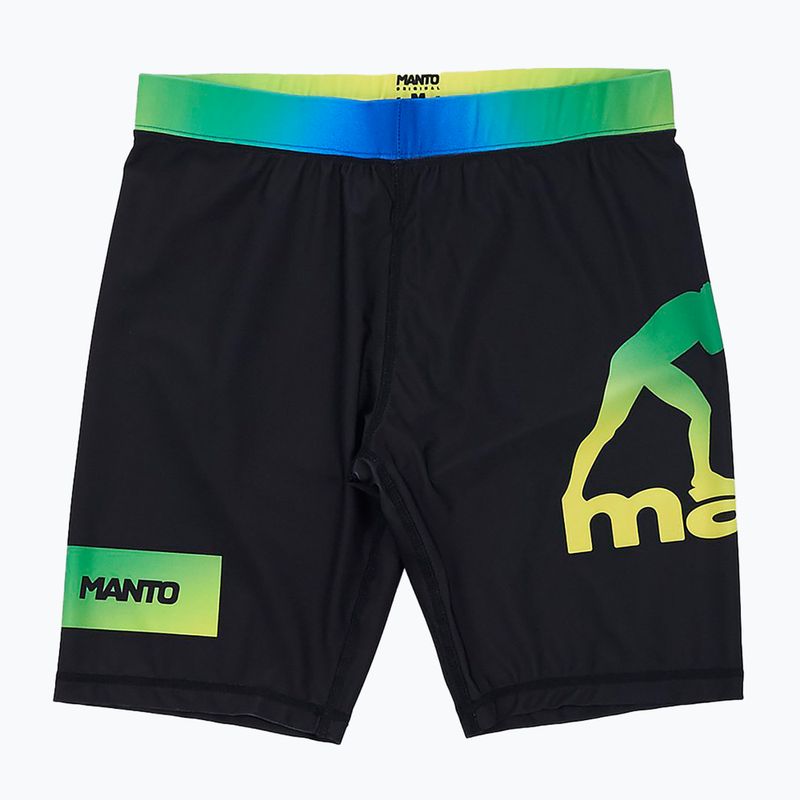 MANTO Rio pánské šortky lajk černé MNS530_BLK_2S 3