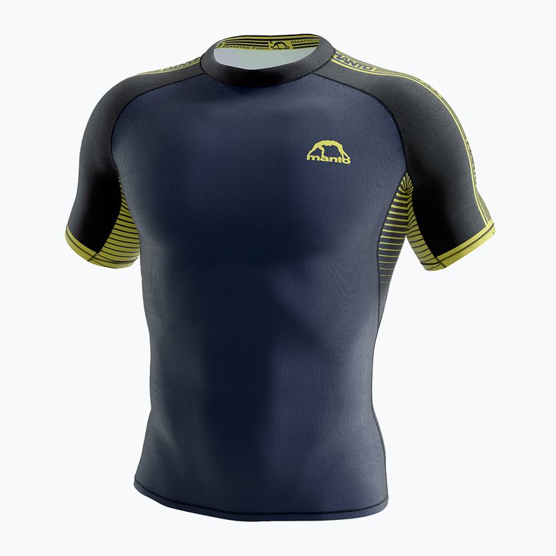 MANTO Stripe 2.0 Rashguard navy blue MNR851_NAV_2S