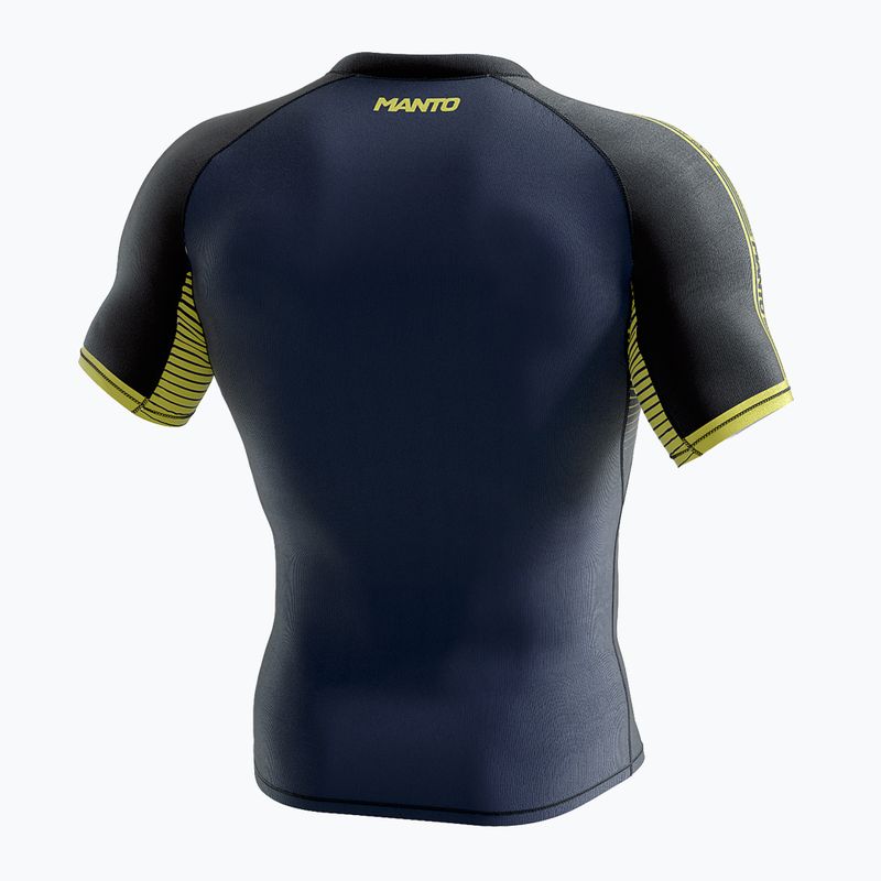 MANTO Stripe 2.0 Rashguard navy blue MNR851_NAV_2S 2