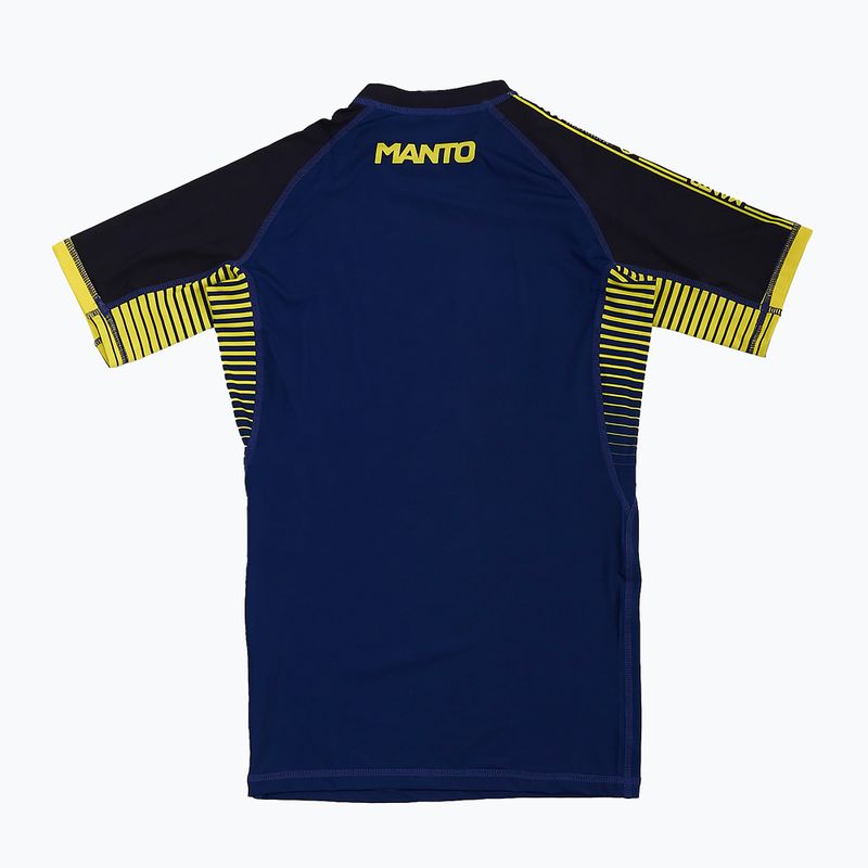 MANTO Stripe 2.0 Rashguard navy blue MNR851_NAV_2S 4