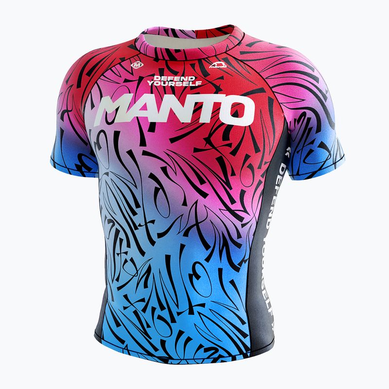 Pánský chránič MANTO Multi Gradient red MNR854_BLK_2S