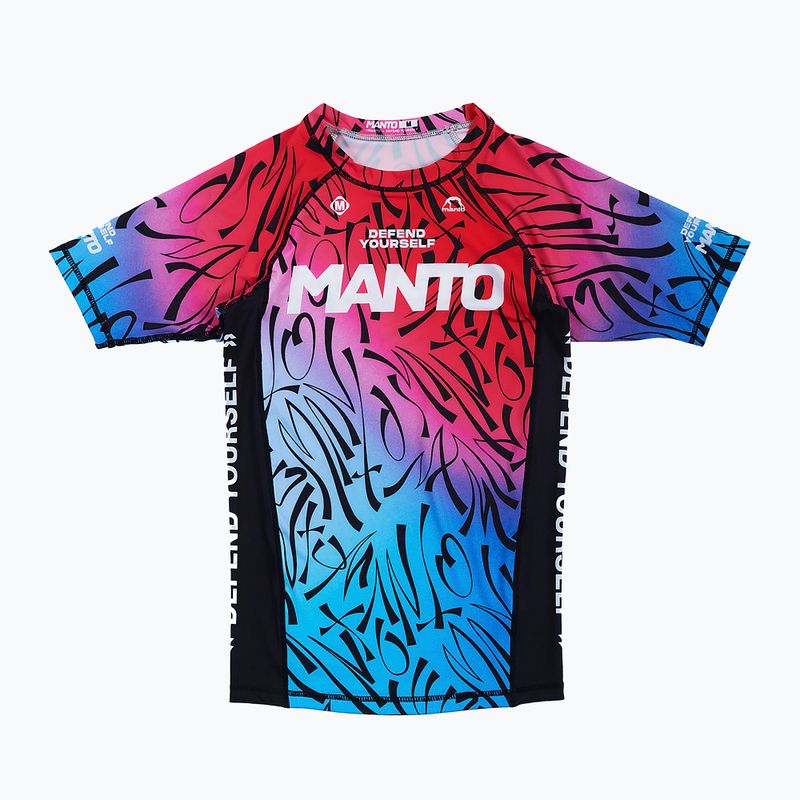 Pánský chránič MANTO Multi Gradient red MNR854_BLK_2S 3