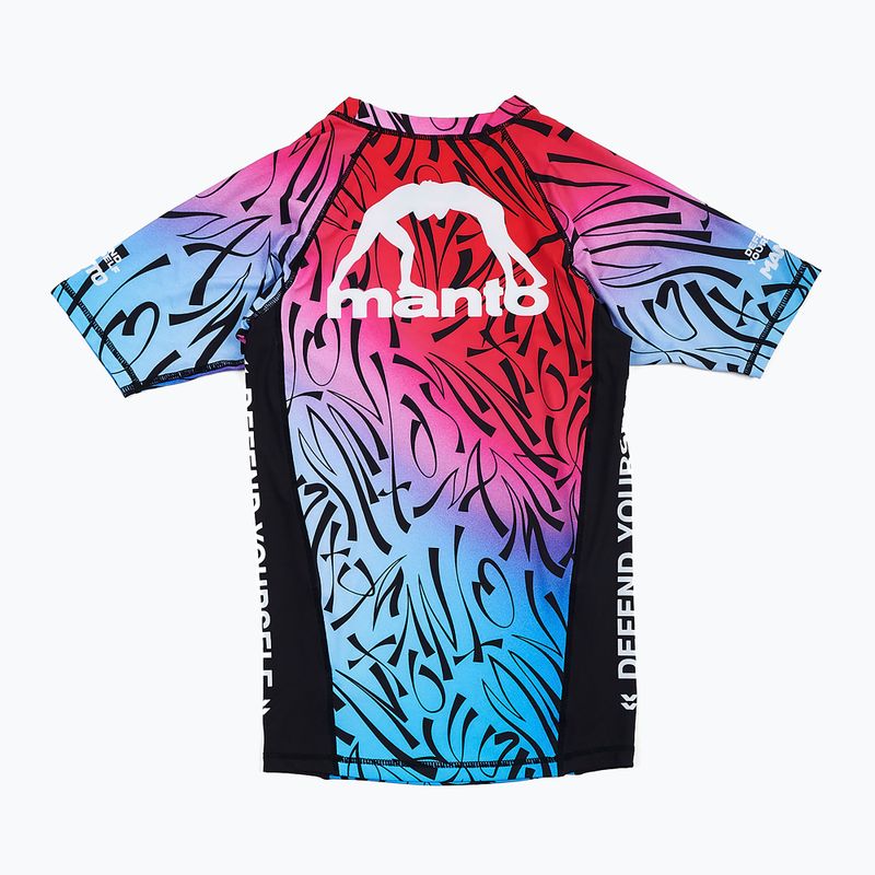 Pánský chránič MANTO Multi Gradient red MNR854_BLK_2S 4