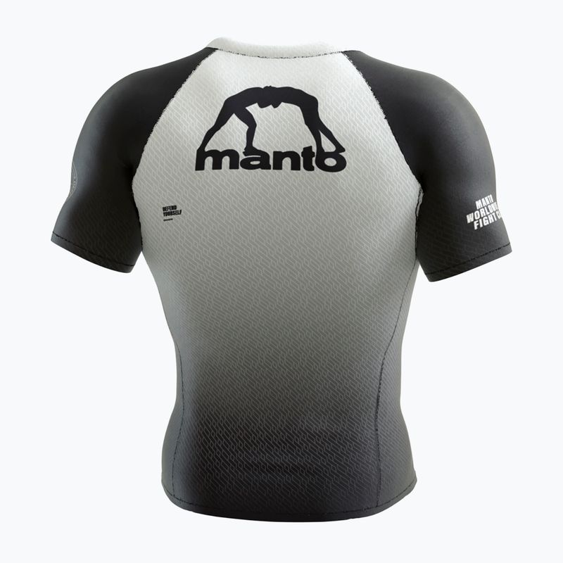 MANTO Rank pánský Rashguard bílý MNR510_WHT_2S 2