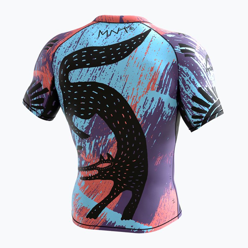 Pánský rashguard MANTO Livings SS barvitý MNR872 2