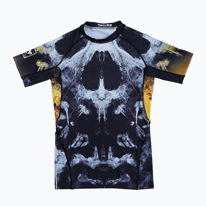 MANTO pánský Rashguard Disobey navy blue MNR878_BLK 3