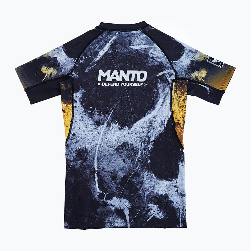 MANTO pánský Rashguard Disobey navy blue MNR878_BLK 4