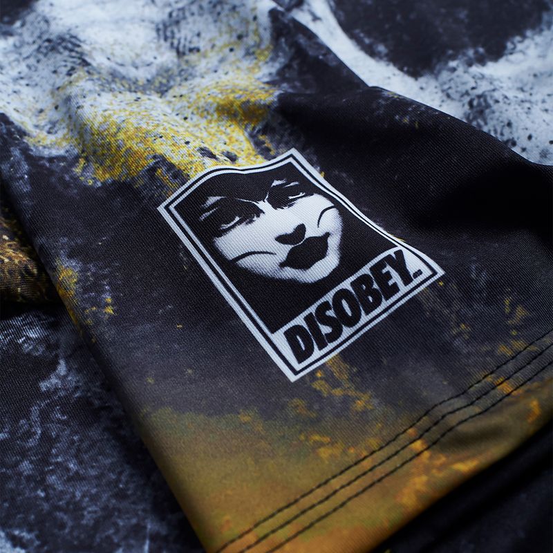 MANTO pánský Rashguard Disobey navy blue MNR878_BLK 6