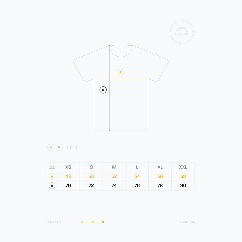 Pánské tričko MANTO Logo white 5