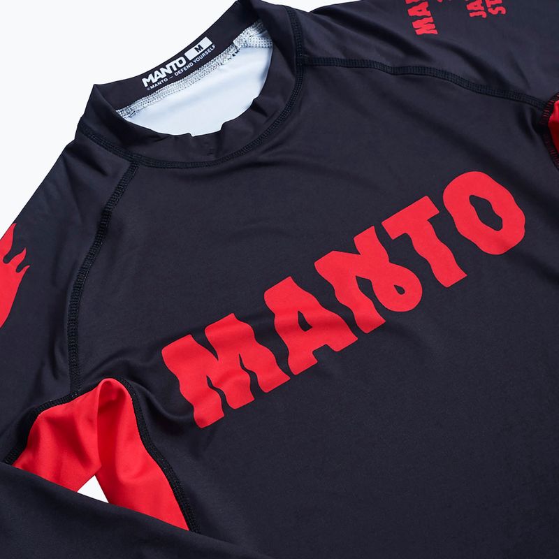 MANTO pánský Rashguard Night Out black MNR881_BLK 3