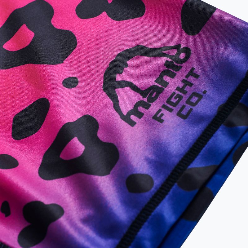 Pánské šortky MANTO Leopard black print 4