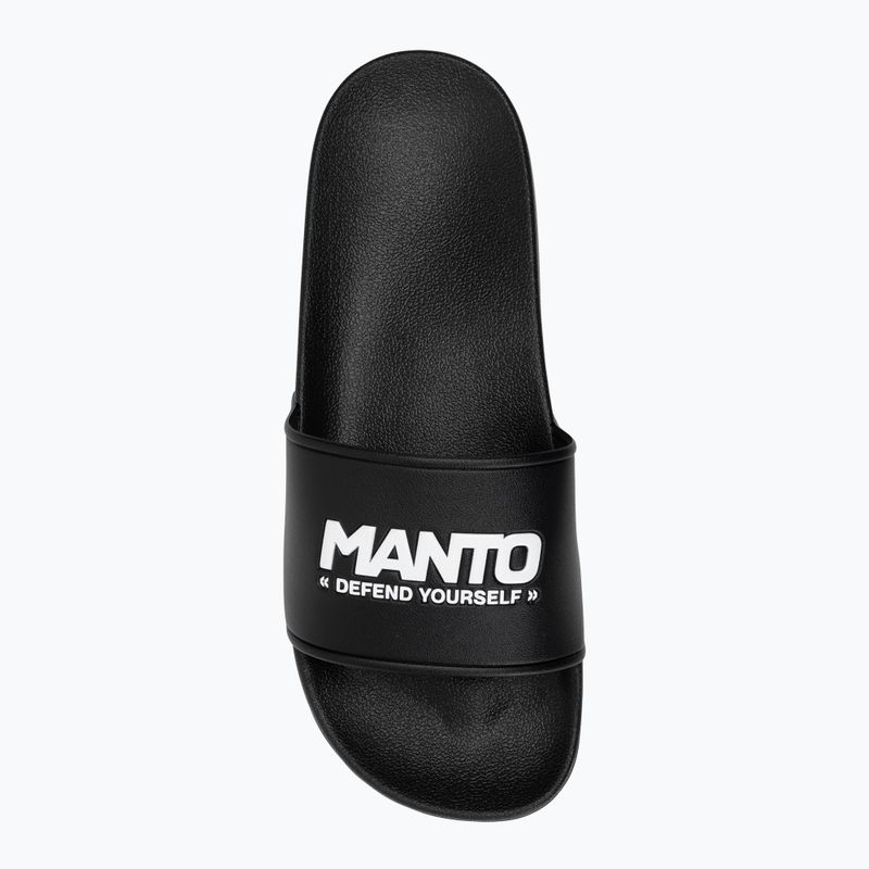 MANTO Obhajoba černých pánských žabek 6