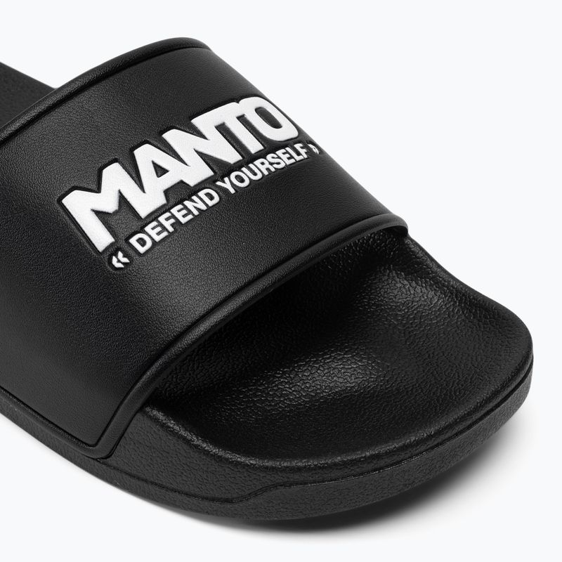 MANTO Obhajoba černých pánských žabek 7