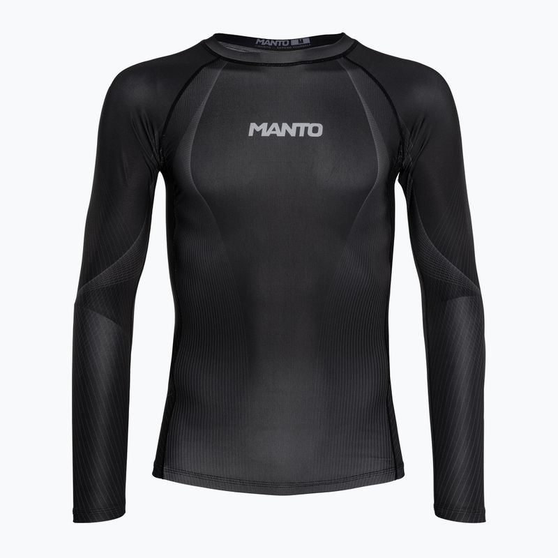 Rashguard longsleeve pánský MANTO FLOW black