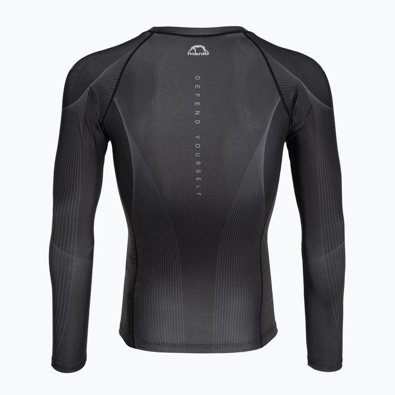 Rashguard longsleeve pánský MANTO FLOW black 2