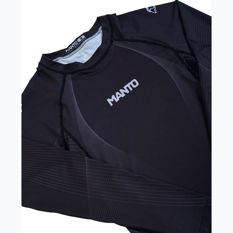 Rashguard longsleeve pánský MANTO FLOW black 6