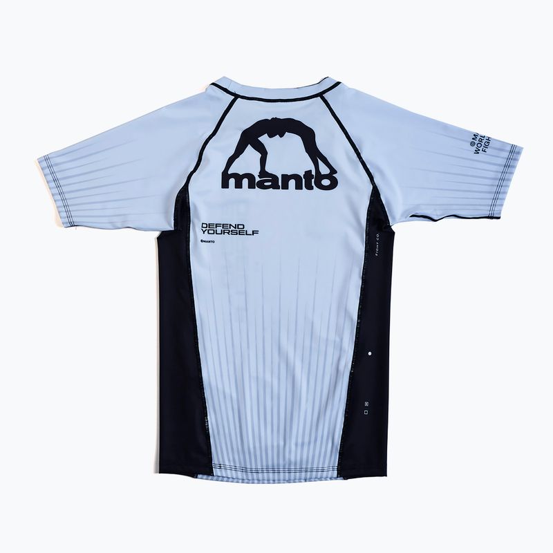 Rashguard pánský  MANTO Ranked white 2