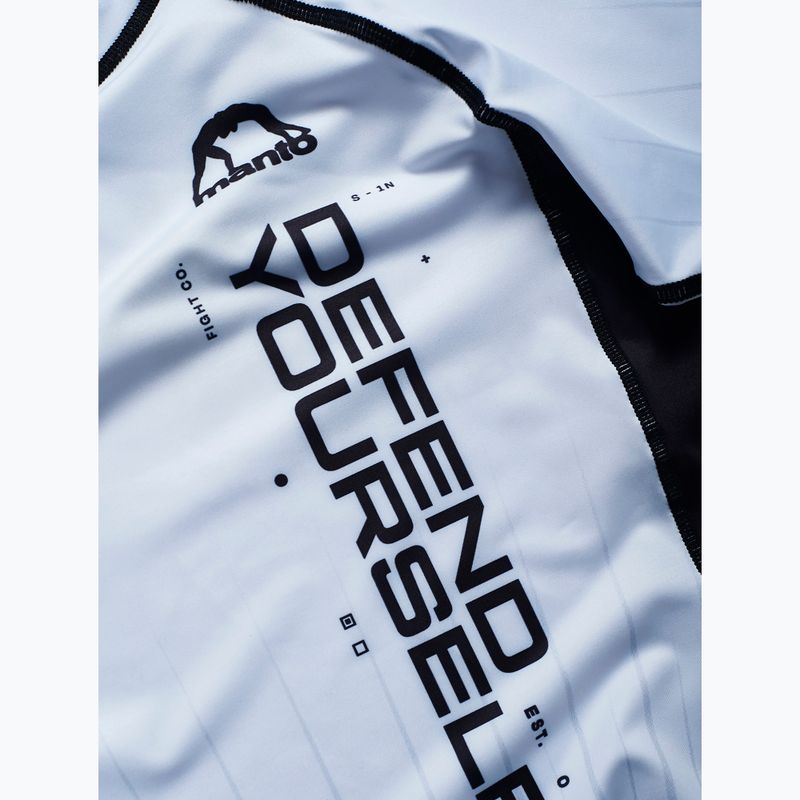 Rashguard pánský  MANTO Ranked white 3