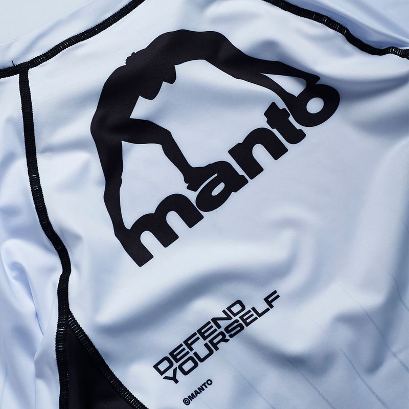 Rashguard pánský  MANTO Ranked white 4